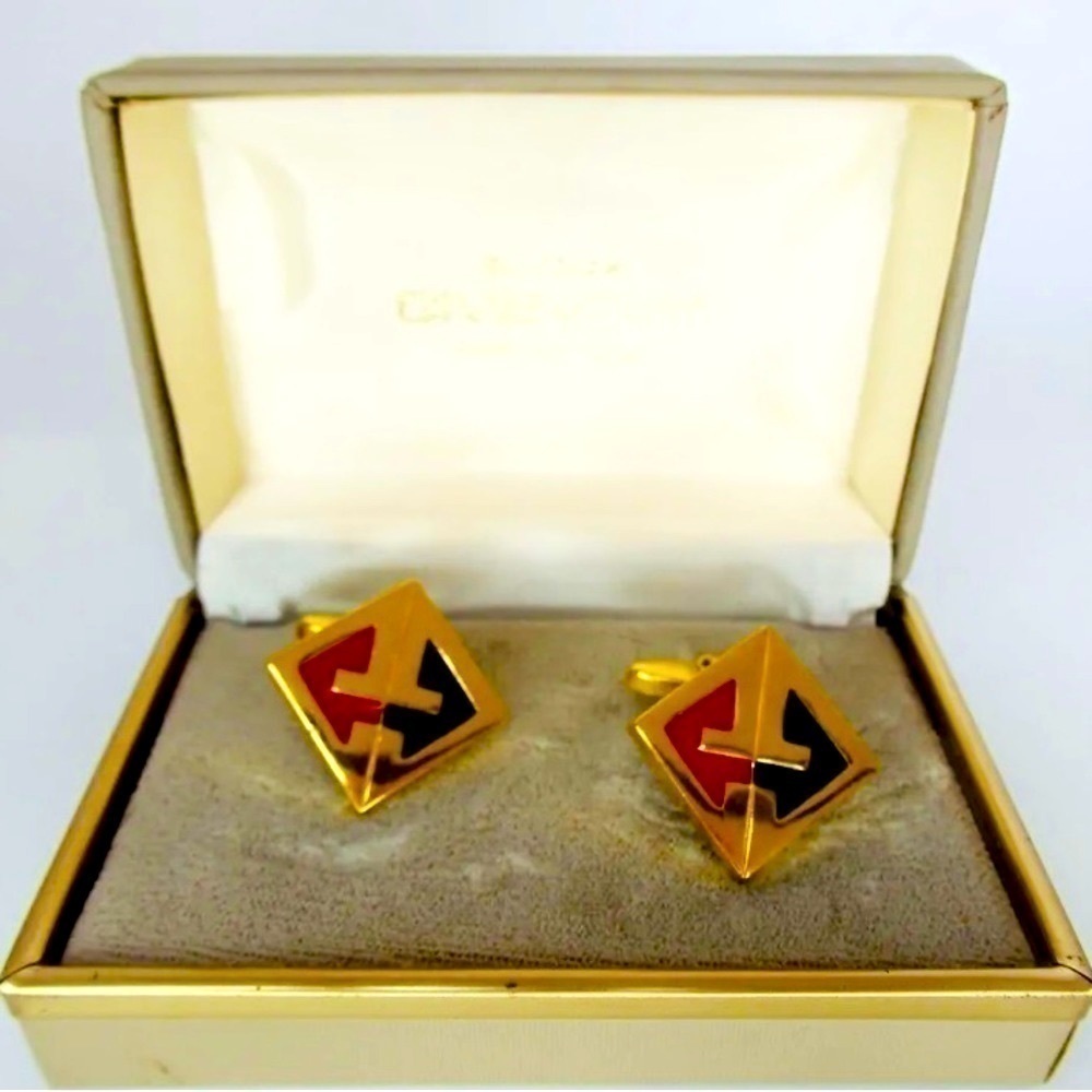 GIVENCHY Bijoux Paris New York Cuff Links